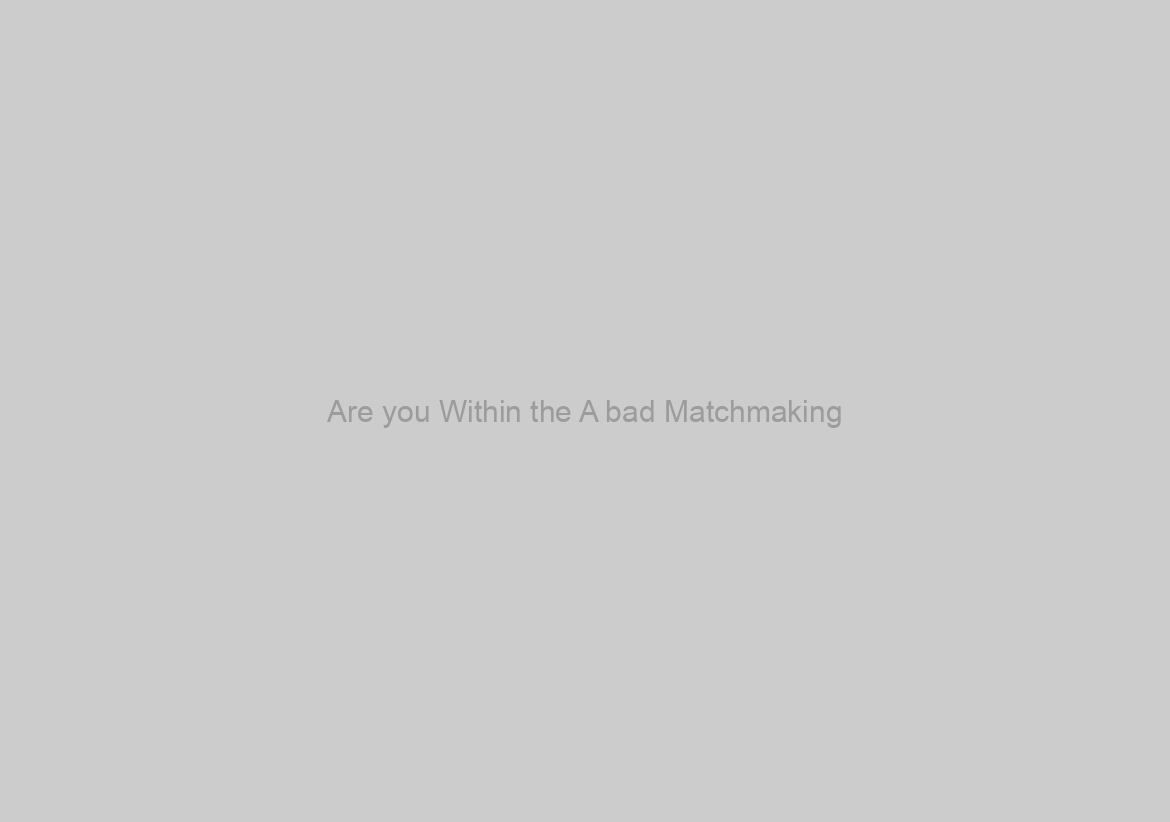 Are you Within the A bad Matchmaking? Five Reasons Some body Settle for Foolish Matchmaking